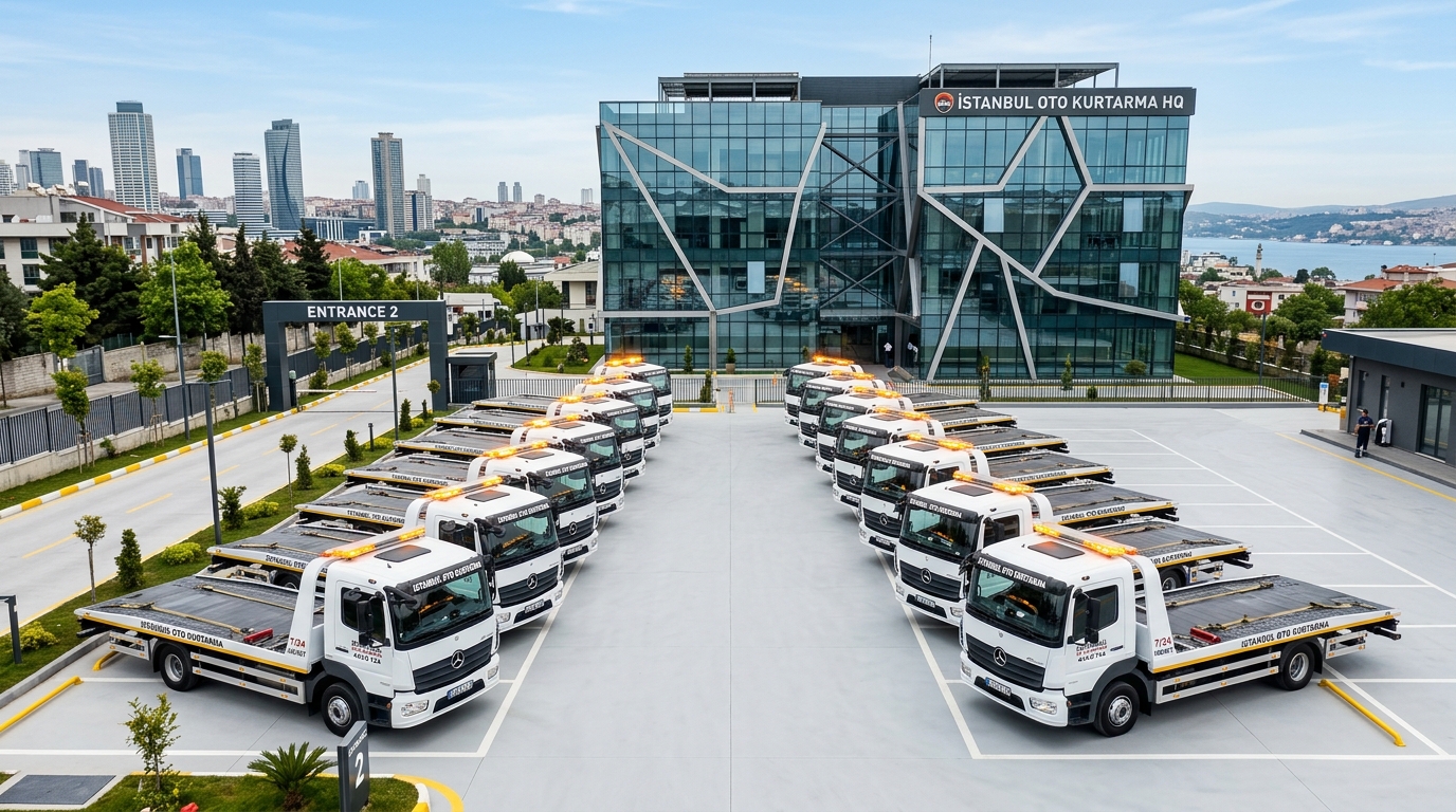 Yek Oto Çekici Modern Araç Filosu İstanbul