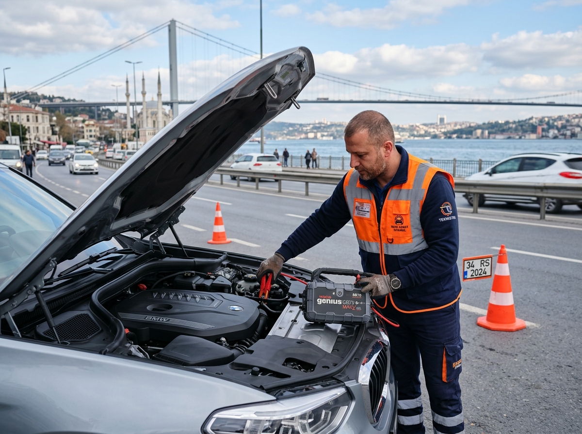 Mobil Akü Takviye & Akü Değişimi - Yek Oto Çekici İstanbul